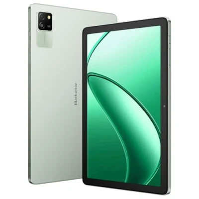 Imagen de Blackview Tab 60 WiFi Android 14 Tablet, 12GB+128GB(1TB Tarjeta SD Externa), 10.1&#039;&#039; HD+, 5100mAh Batería, Cámara 5MP+13MP, 8.5mm Ultra Delgado, 6, Dual Box Altavoces, Desbloqueo Facial, Verde