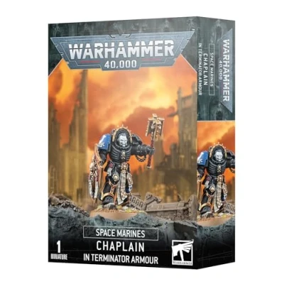 Imagen de Games Workshop Warhammer 40,000 Marines Espaciales: Capellán En Armadura Terminator (Edición 2023)