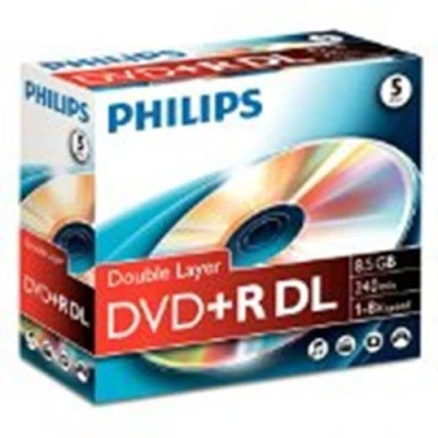 Imagen de Philips Dvd+r Dr8s8j05c 5 Dvd+rw Vírgenes