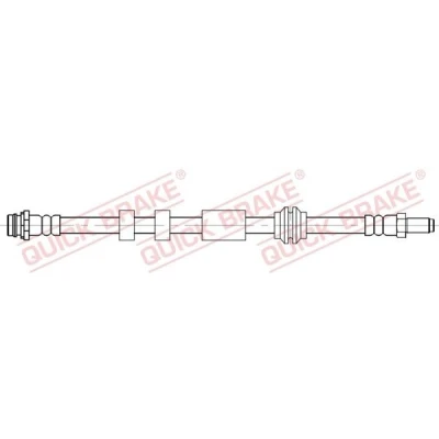 Imagen de QUICK BRAKE 32.845 Latiguillos de Freno 374 M10x1