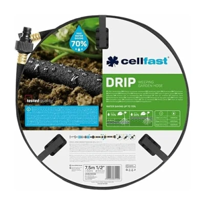 Imagen de Manguera Cellfast 7,5 m Ø 12,5 mm Riego por goteo