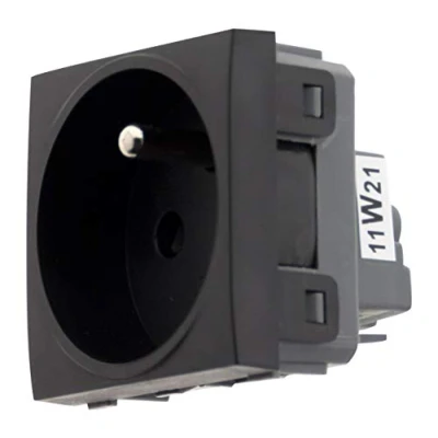 Imagen de Simplea Enchufe 2P+T conexión automática. Solo motor Negro