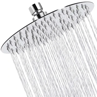 Imagen de Hettecy Alcachofa de ducha lluvia acero inoxidable AISI304 10 pulgadas (25 cm)