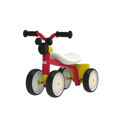 Imagen de Smoby Correpasillos Rookie Mickey Mouse Estructura de Metal, Ruedas Silenciosas, con Volquete (7600721404)