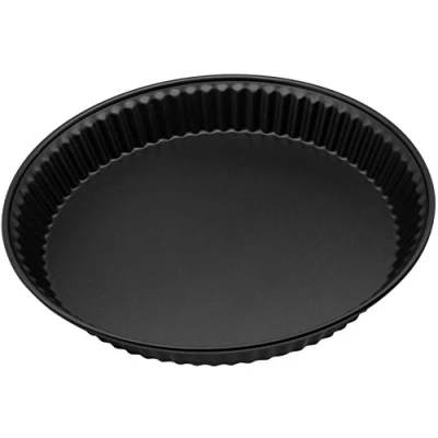 Imagen de Zenker molde para flan de 30 cm diámetro, hecho tartas, mujer (color: negro, cantidad: 1 unidad)