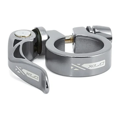 Imagen de XLC Abrazadera Sillín PC L04 Aluminio Cierre rápido 34.9 mm, Titanio, Gris