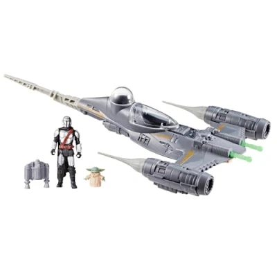 Imagen de Star Wars Epic Hero Series The Mandalorian&#039;s N 1 Starfighter Figuras de acción Juguetes