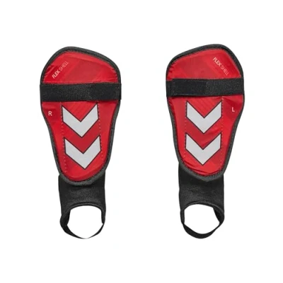 Imagen de hummel HML Shin Guards Flex Shell, ESPINILLERAS Shell Unisex Adulto, Pompeian Red, M