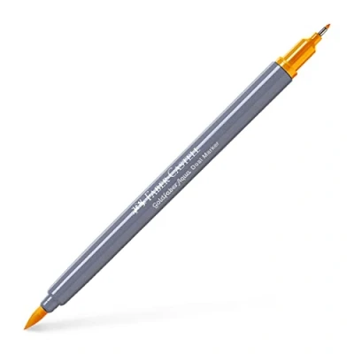 Imagen de FABER CASTELL 164609 Goldfaber Aqua Dual Marker Amarillo Cromo Oscuro (109)