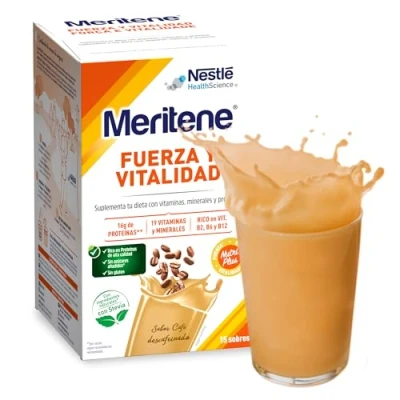 Imagen de Meritene 30 G 15 Sobres Cafe Descafeinado