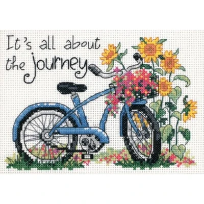 Imagen de Dimensions The Journey Mini Counted Cross Stitch Kit 7&quot;X5&quot; 14 Count