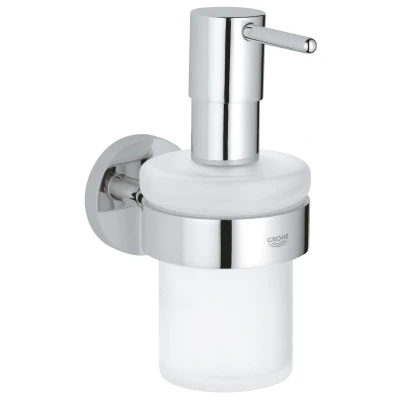 Imagen de Grohe Essentials Dispensador de jabón con soporte mural, color cromo (Ref.40448001)