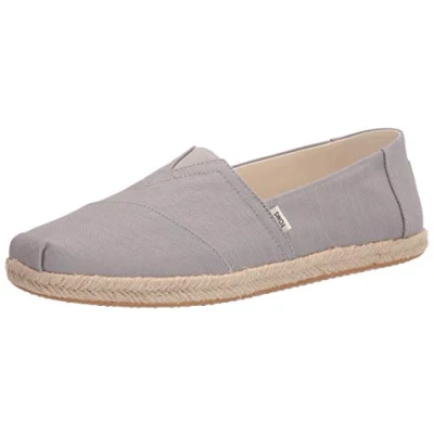Imagen de TOMS Alpargata Rope, Mocasines Planos Hombre, Gris (Gris Claro), 39 EU