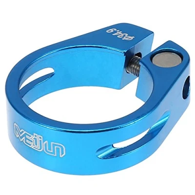 Imagen de Abrazadera de tija sillín bicicleta,abrazadera liberación rápida bicicleta Clip tubo aleación aluminio 34,9 mm para 30,4/30,8/31,6 mm.