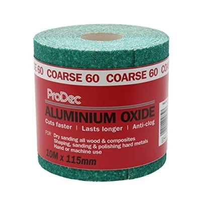 Imagen de Prodec Craftsman verde óxido de aluminio grano 60 rollos papel para
