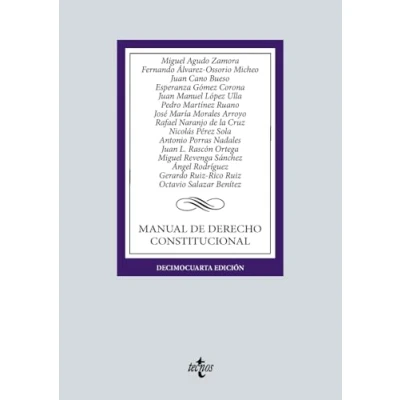 Imagen de Manual de Derecho Constitucional (Derecho Biblioteca Universitaria Editorial Tecnos)