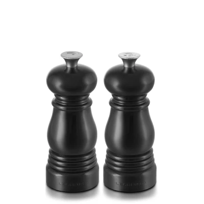 Imagen de Le Creuset Mini Salt and Pepper Set Matte Black 12 cm