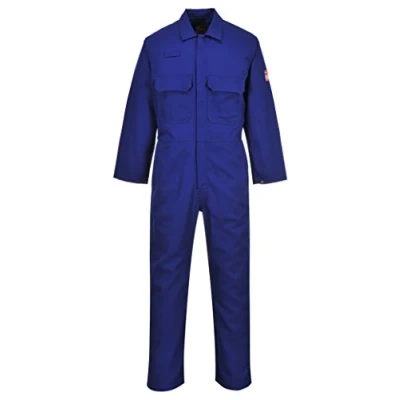 Imagen de Portwest Buzo Ignífugo Bizweld, Tamaño: 4XL, Color: Azulina, BIZ1RBR4XL
