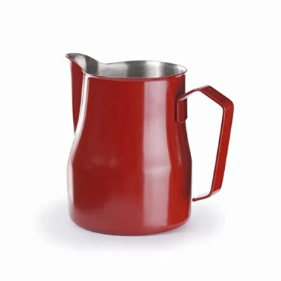 Imagen de Lacor 58250 Lechera para baristas en Acero Inoxidable 18/10, 0&#039;5 L, Rojo