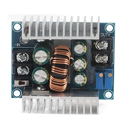 Imagen de DC a Regulador de Voltaje, Convertidor Reductor 6V 40V 1.2V 36V Módulo con Disipador Calor