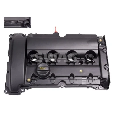 Imagen de SWAG 62 10 2602 Tapa de Balancines con junta PEUGEOT: 308 I Hatchback, 207 RCZ Coupé, CITROËN: C4 DS3 Hatchback