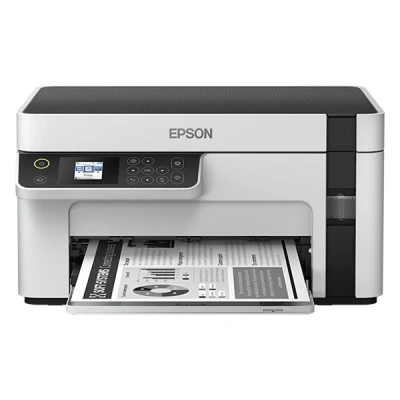 Imagen de Impresora multifunción Epson EcoTank ET M2120, Monocromo, Wi Fi, Blanco