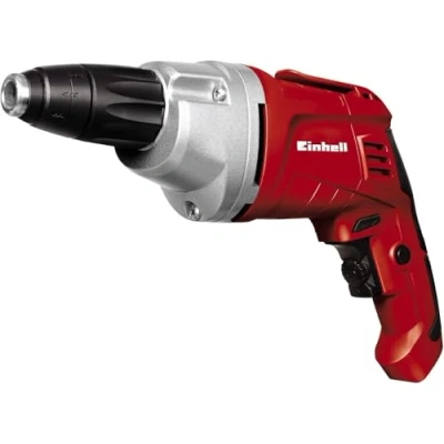 Imagen de Einhell Atornillador de obra seca TH DY 500 E (230V, 500W, 0 2.200 1/min, caja cambios Auto Start Stop, cabezal aluminio, portapuntas magnético, gancho para cinturón)