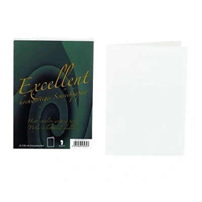 Imagen de Rössler 20221711 Tarjeta Plegable (A6, Tamaño A6), Color Blanco