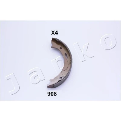 Imagen de JAPKO 55908 Zapatas de Freno Mano Eje trasero JEEP: GRAND CHEROKEE 3