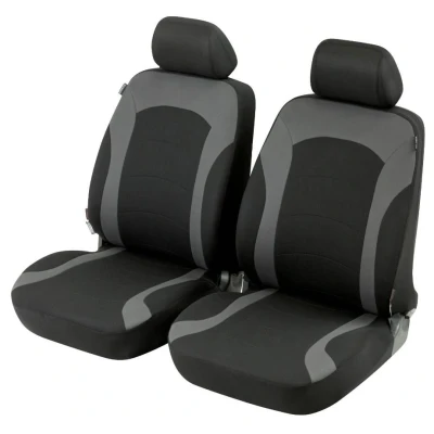 Imagen de WALSER Premium Inde ZIPP IT 11785 Cubreasiento negro/gris Poliéster delante norauto, oscaro, mister auto
