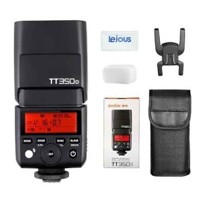Imagen de Godox TT350o Mini Thinklite TTL Flash Speedlite 2.4G HSS 1/8000s GN36 Compatible con Olympus OMD E M5 Mark III M1 P15 M10II PL8 Panasonic G9 DMC GX85 G7 GF1 LX100