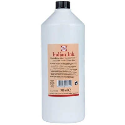 Imagen de Unbekannt Tinta china de 990 ml, color negro