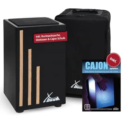 Imagen de XDrum Cajón Primero Negra con funda y manual