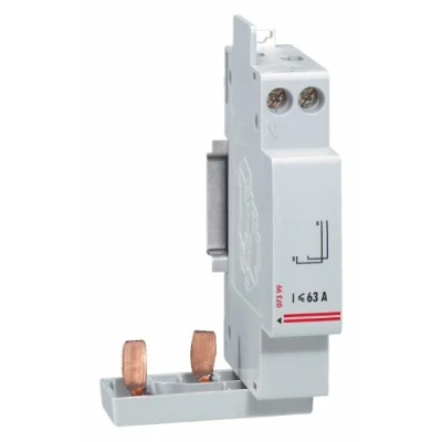 Imagen de Legrand LEG92800 Módulo de empalme (1 peine alimentación para disyuntor fase y neutro, 1 módulo)