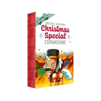 Imagen de Asmodee Unstable Unicorns: Christmas Special, Expansión Juego de Cartas, Edición en Italiano