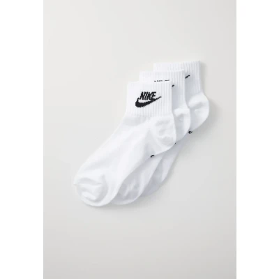 Imagen de Nike U Nk NSW Evry Essential Calcetines para tobillo (3 unidades), 6 Pares Blanco, 40 44