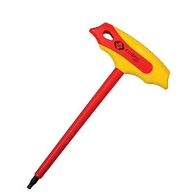 Imagen de C.K T4422 04 Llave hexagonal aislada con mango en T, 4 mm