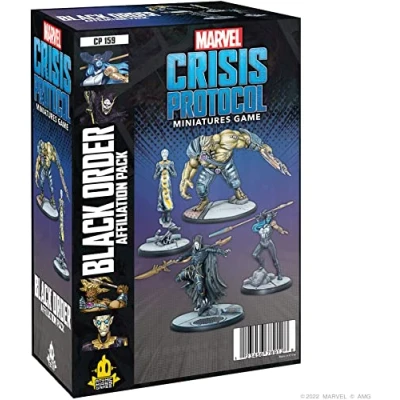 Imagen de Atomic Mass Games Marvel Crisis Protocol Black Order Affiliation Pack Juego de Miniaturas en Inglés