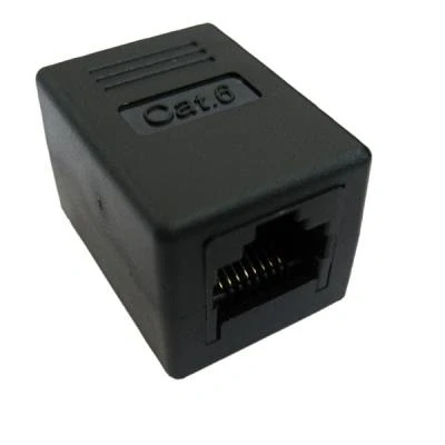 Imagen de Value Rj 45 Modular Coupler, Cat.6, Unshielded, Black
