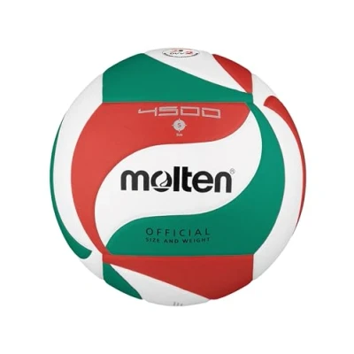 Imagen de Molten Voleiballes BGR7 VY Bolas de Voleibol Blanco/Verde/Rojo 5