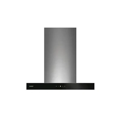 Imagen de Candy CTS6CEX Campana extractora 60 cm 4 niveles de potencia, 596 m3/h, Luces led, Temporizador, Filtros carbón y paneles antigrasa, 213W, 47dba, Inox negro, Clase A