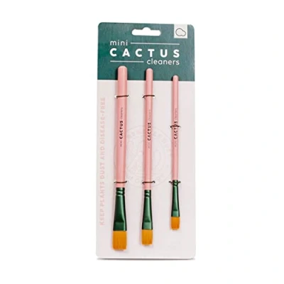 Imagen de Bubblegum Stuff Mini limpiadores de cactus Juego cepillos limpieza Limpiador y barredora para 3