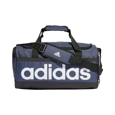 Imagen de adidas Unisex Adulto Essentials Linear Duffel Bag, Shadow Navy/Black/White, M
