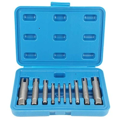 Imagen de extractor de grifo Juego rotos Tornillo Acero tornillos cabeza Removedor pelado (tamaño : 10Pcs)