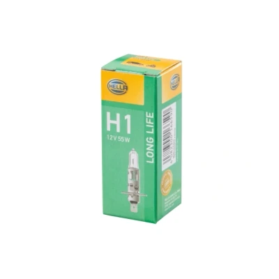 Imagen de HELLA 8GH 002 089 351 Lámpara, faro de carretera H1 12V 55W Halógena FORD: FOCUS 2, 3, KUGA RENAULT: CLIO MEGANE 2