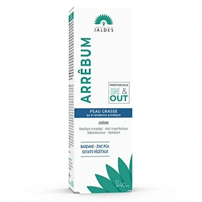 Imagen de ARRÊBUM CREMA 40ml pieles grasas y/o con tendencia al acné, imperfecciones, poros dilatados Reduce la secreción de sebo y las cierra los LABORATOIRE JALDES