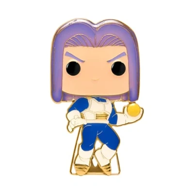 Imagen de Funko Pop! Large Enamel Pin ANIME: DBZ Future Trunks Dragon Ball Z Pins de Esmalte Broche Coleccionable para Mochilas Y Bolsos Idea Regalo Mercancia Oficial Anime Fans