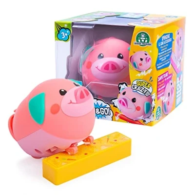 Imagen de Hop Puppy Oso, Gato, Cachorro Puppy, Color Rosa, Small (Giochi Preziosi HPU04300)