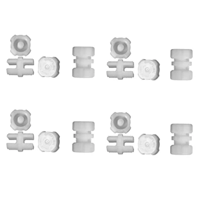 Imagen de Siroflex 3071/8S Tensores para cuerdas de Tendedero Fabricados en Italia Garruchas Ropa Balcón Résina Acetálica Resistentes Y Duraderas Tornillos colgar la