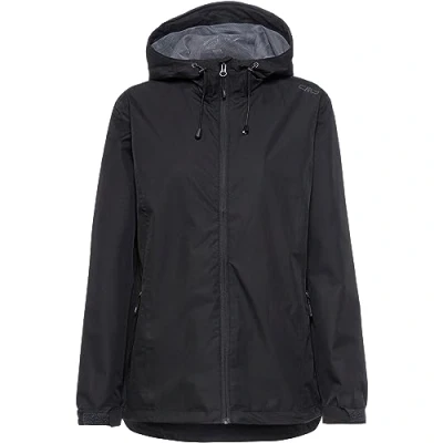 Imagen de CMP Woman Jacket FIX HOOD Impermeable, Mujer, Talla: 44, Nero